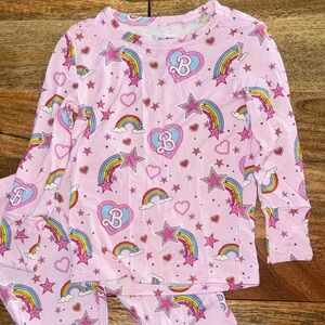 Barbie X Posh Peanut Pajama Set Size 2T Limited Print